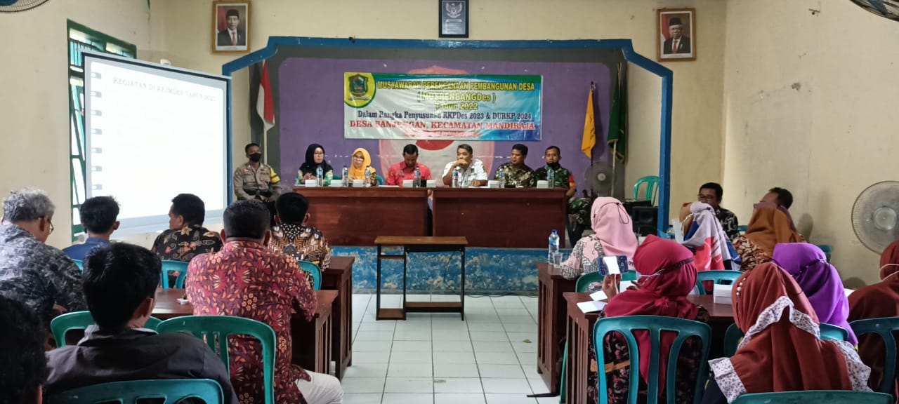 MUSRENBANGDESA PEMBAHASAN RANCANGAN RKPDES 2023